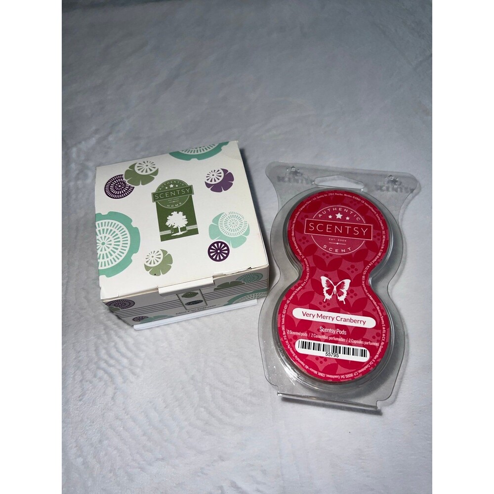 New SCENTSY mini fan diffuser & very merry cranberry pods